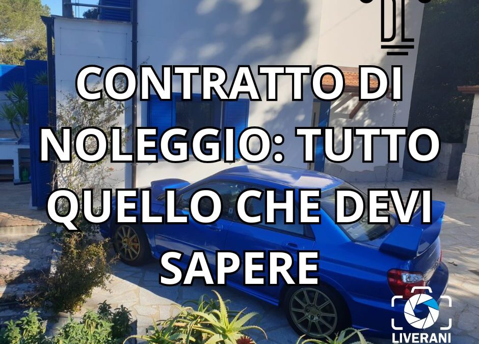 contratto di noleggio