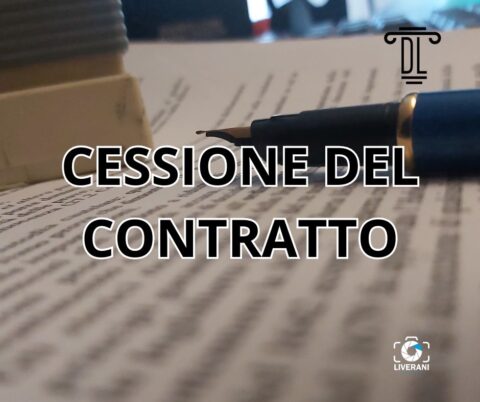 Cessione Cessione del contratto | Studio Legale LBMG