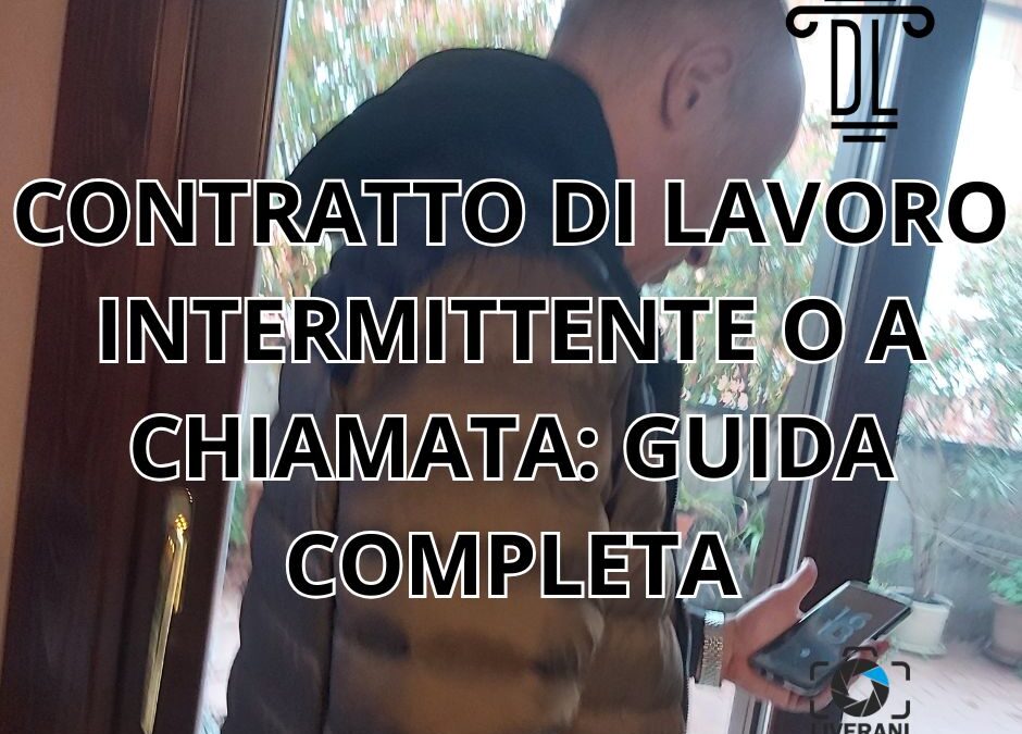 contratto di lavoro intermittente