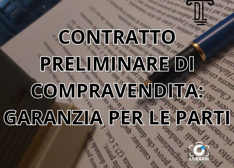 contratto preliminare di compravendita