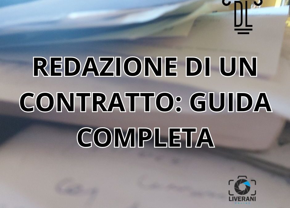 redazione di un contratto